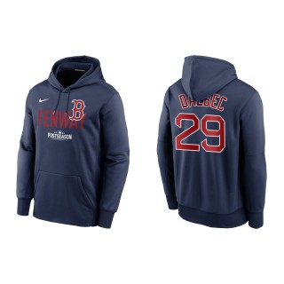 Bobby Dalbec Boston Red Sox Navy Postseason Dugout Pullover Hoodie