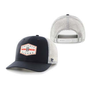 Detroit Tigers Convoy Trucker Snapback Hat Navy