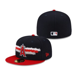 Los Angeles Angels New Era Scribble 59FIFTY Fitted Hat