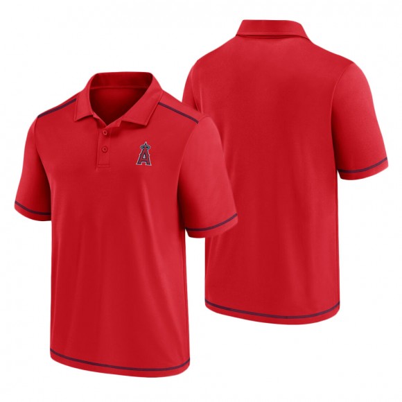 Los Angeles Angels Red Primary Logo Polo