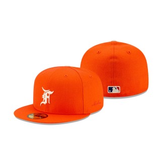 MLB New Era Fear of God Essentials 59FIFTY Fitted Hat Orange