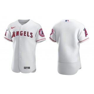 Los Angeles Angels White Authentic Home Jersey