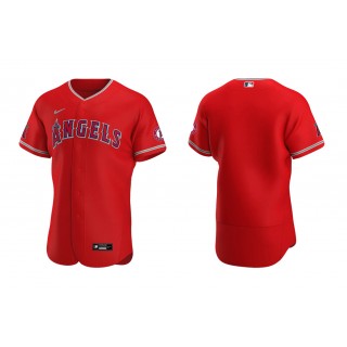 Los Angeles Angels Red Authentic Jersey