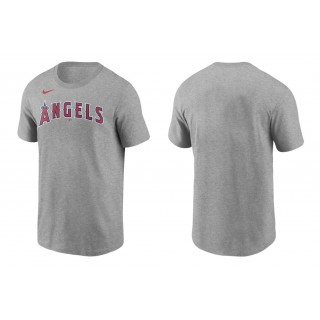 Los Angeles Angels Gray Nike T-Shirt