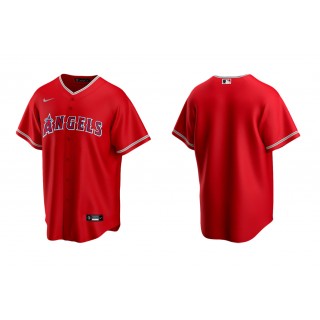 Los Angeles Angels Red Replica Alternate Jersey