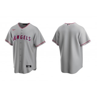 Los Angeles Angels Gray Replica Road Jersey