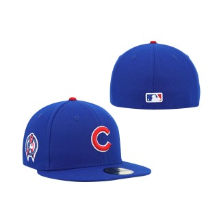 Chicago Cubs New Era 9/11 Memorial Side Patch 59FIFTY Fitted Hat Royal