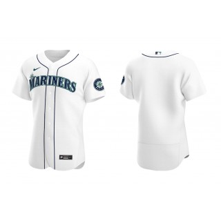 Seattle Mariners White Authentic Home Jersey