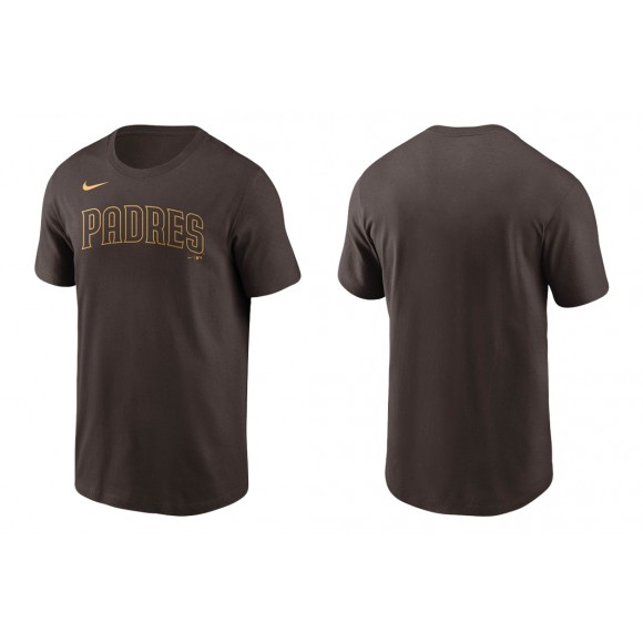 San Diego Padres Brown Nike T-Shirt