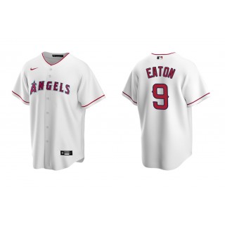 Angels Adam Eaton White Replica Home Jersey