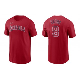 Angels Adam Eaton Red Name Number Nike T-Shirt