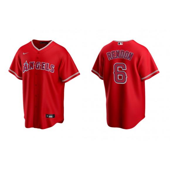 Angels Anthony Rendon Red Replica Alternate Jersey