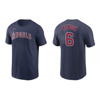 Angels Anthony Rendon Navy Name Number Nike T-Shirt