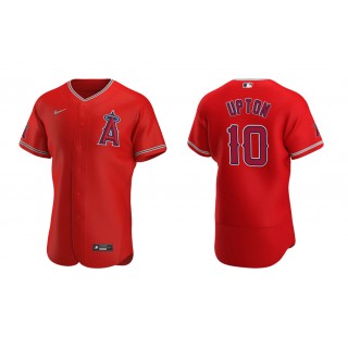 Angels Justin Upton Red Authentic Alternate Jersey