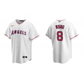 Angels Kean Wong White Replica Home Jersey