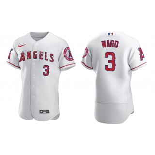 Angels Taylor Ward White Authentic Home Jersey