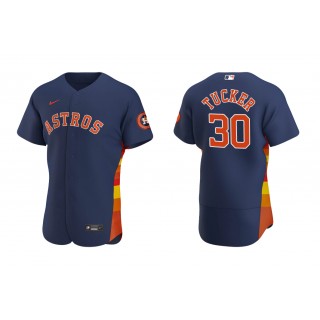 Astros Kyle Tucker Navy Authentic Alternate Jersey