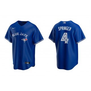 Blue Jays George Springer Royal Replica Alternate Jersey