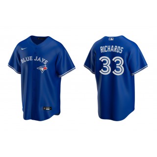 Blue Jays Trevor Richards Royal Replica Alternate Jersey