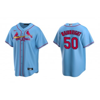 Cardinals Adam Wainwright Light Blue Replica Alternate Jersey