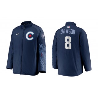 Cubs Andre Dawson Navy 2021 City Connect Jacket