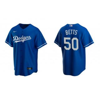 Dodgers Mookie Betts Royal Replica Alternate Jersey