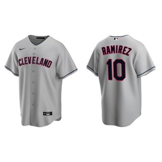 Cleveland Indians Harold Ramirez Gray Replica Road Jersey