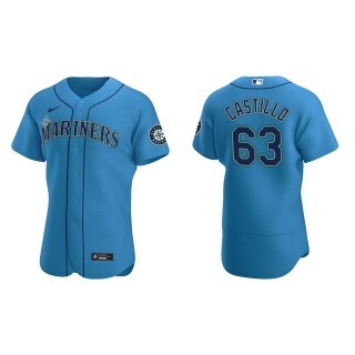 Seattle Mariners Diego Castillo Royal Authentic Alternate Jersey