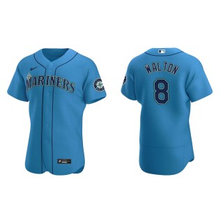 Seattle Mariners Donovan Walton Royal Authentic Alternate Jersey