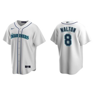 Seattle Mariners Donovan Walton White Replica Home Jersey