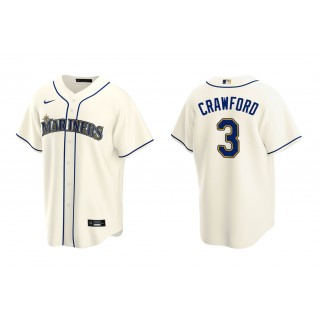 Mariners J.P. Crawford Cream Replica Alternate Jersey