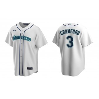 Mariners J.P. Crawford White Replica Home Jersey