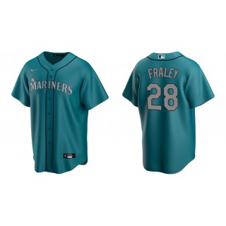 Mariners Jake Fraley Aqua Replica Alternate Jersey