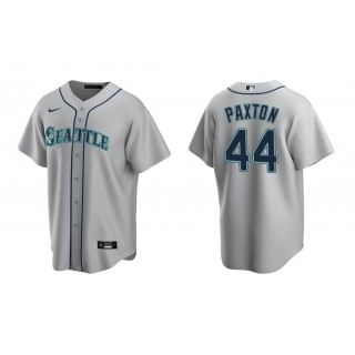 Mariners James Paxton Gray Replica Road Jersey