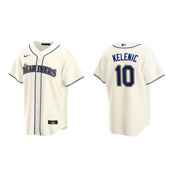 Mariners Jarred Kelenic Cream Replica Alternate Jersey