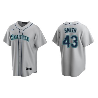 Seattle Mariners Joe Smith Gray Replica Road Jersey