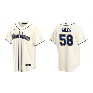 Mariners Ken Giles Cream Replica Alternate Jersey