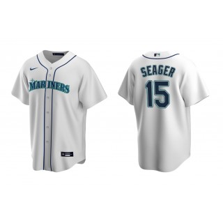 Mariners Kyle Seager White Replica Home Jersey