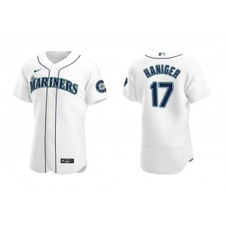 Mariners Mitch Haniger White Authentic Home Jersey