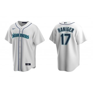 Mariners Mitch Haniger White Replica Home Jersey