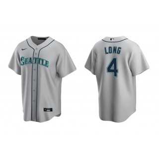 Mariners Shed Long Jr. Gray Replica Road Jersey