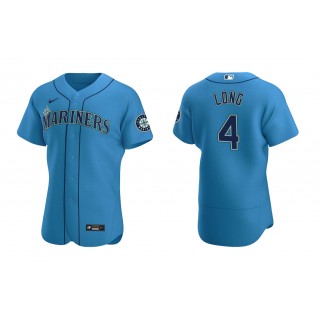 Mariners Shed Long Jr. Royal Authentic Alternate Jersey