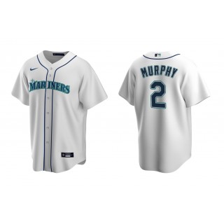 Mariners Tom Murphy White Replica Home Jersey