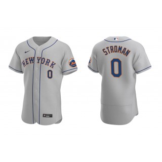 Mets Marcus Stroman Gray Authentic Road Jersey