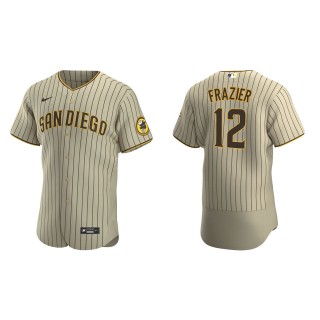 San Diego Padres Adam Frazier Tan Brown Authentic Alternate Jersey