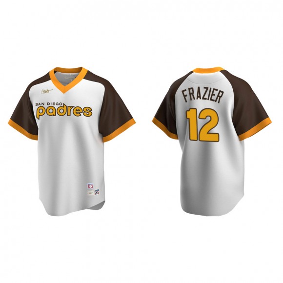 San Diego Padres Adam Frazier White Cooperstown Collection Home Jersey