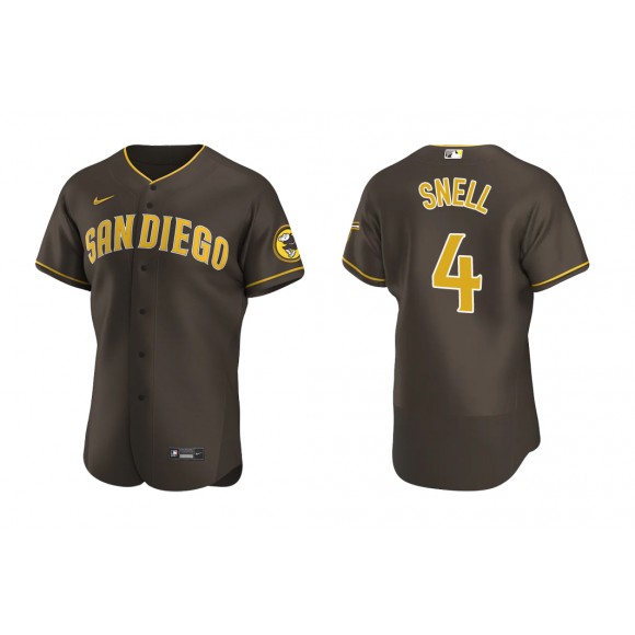 Padres Blake Snell Brown Authentic Road Jersey