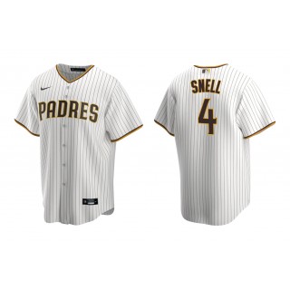 Padres Blake Snell White Brown Replica Home Jersey