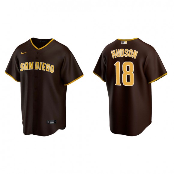 San Diego Padres Daniel Hudson Brown Replica Road Jersey