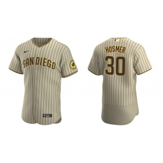 Padres Eric Hosmer Tan Brown Authentic Alternate Jersey